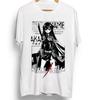 2026 Neues Unisex-Kurzarm-T-Shirt mit Akame Ga Kill! Anime-Charakter T-Shirt mit großem Frontdruck