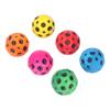 6pcs 7cm Bouncing Balls Colorful Cellular Improve Coordination Stress Relief PU Baby Ball Set