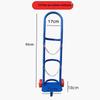 Thickened Oxygen Acetylene Gas Cylinder Hand Truck with Protective Cover and Effort-Saving Design, 40L Capacity.