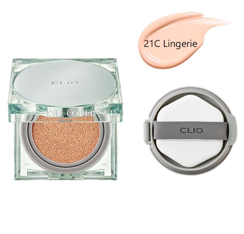 Clio Kill Cover Skin Fixer Cushion SPF50+ PA+++ with Refill