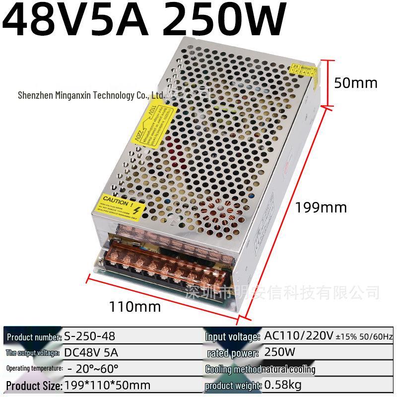 220V to Multi-Voltage Switching Power Supply for LED Strips and Monitors (5V, 12V, 24V, 36V, 48V; 5A-30A)