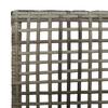 Garden Chair with Cushion 2 Pcs Gray 55 X 53 X 85 Cm Poly Rattan