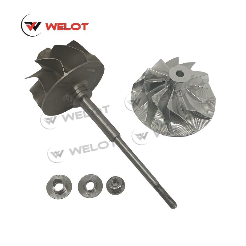 GTB2260VK MFS Turbo ROTOR 11+0 blades 758352 758352-0005 Turbo Parts For BMW 330D E90 E91 E92 E93 170Kw 231HP M57306D3 2005-2007