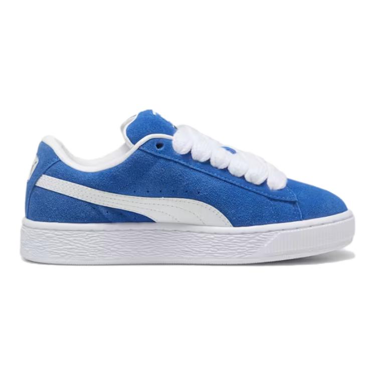 Puma Suede XL Lightweight Comfortable Durable Low-Top Kids Sneakers Kids sneakers Blue 396577-01