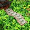 Aquariums Miniature Stone Trail Ornament That Repositions Easily in Small Planter Displays and Model Arrangements