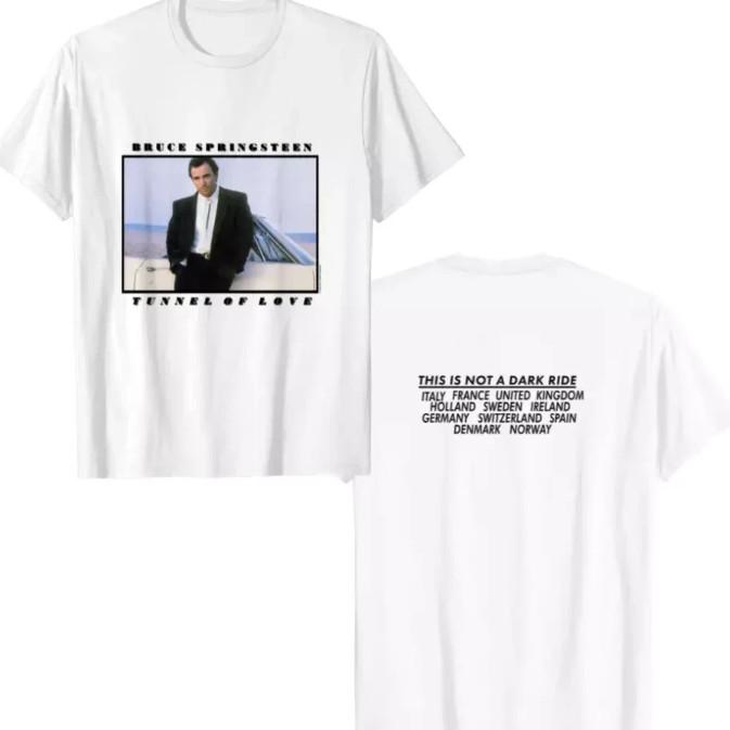 Vintage 1988 Bruce Springsteen Tunnel Of Love Tour T-Shirt S