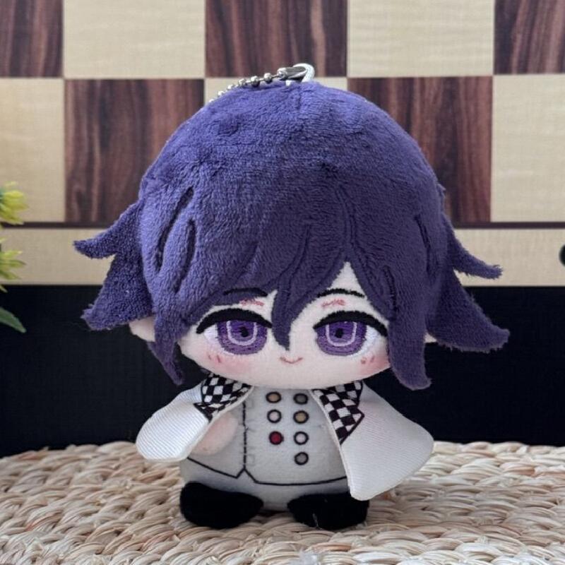 10cm Danganronpa Nagito Komaeda Kyoko Kirigiri Zittend Pluche Sleutelhanger Chiaki Nanami Kokichi Oma Anime Spel Poppetje Cadeau in stock