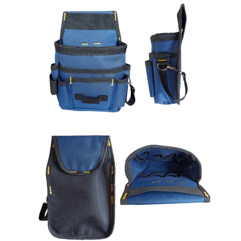Adjustable Waist Belt Garden Tool Belt Multi-functional Oxford Cloth Tool Bag Durable Material Multi-pockets Waist Tool Bag