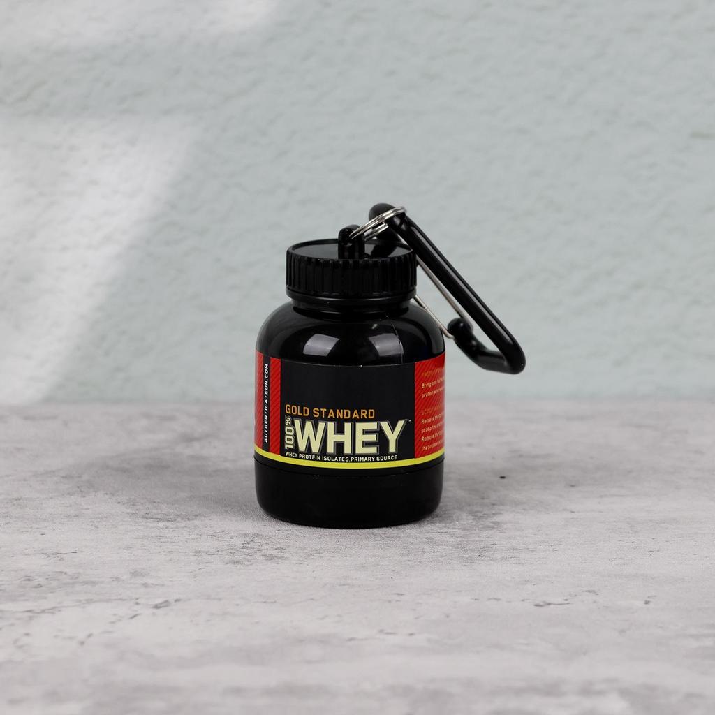 Tragbarer Proteinpulver-Spender: Kompakte Fitnessflasche aus PP-Material