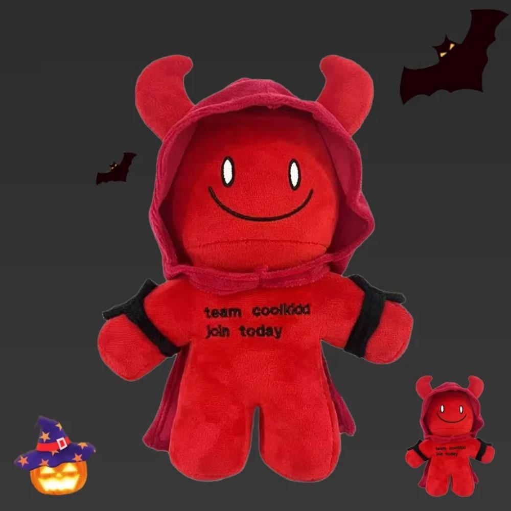 23CM Forsaken Chance Gubby Plüschtiere Spielzubehör Anime Kuschelkissen Cartoon Geburtstag Halloween Rote Teufelspuppen Geschenk für Fans