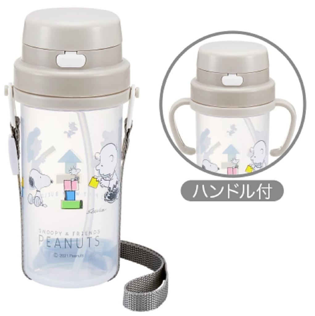 OSK Snoopy Straw Bottle 370ml SC-370S