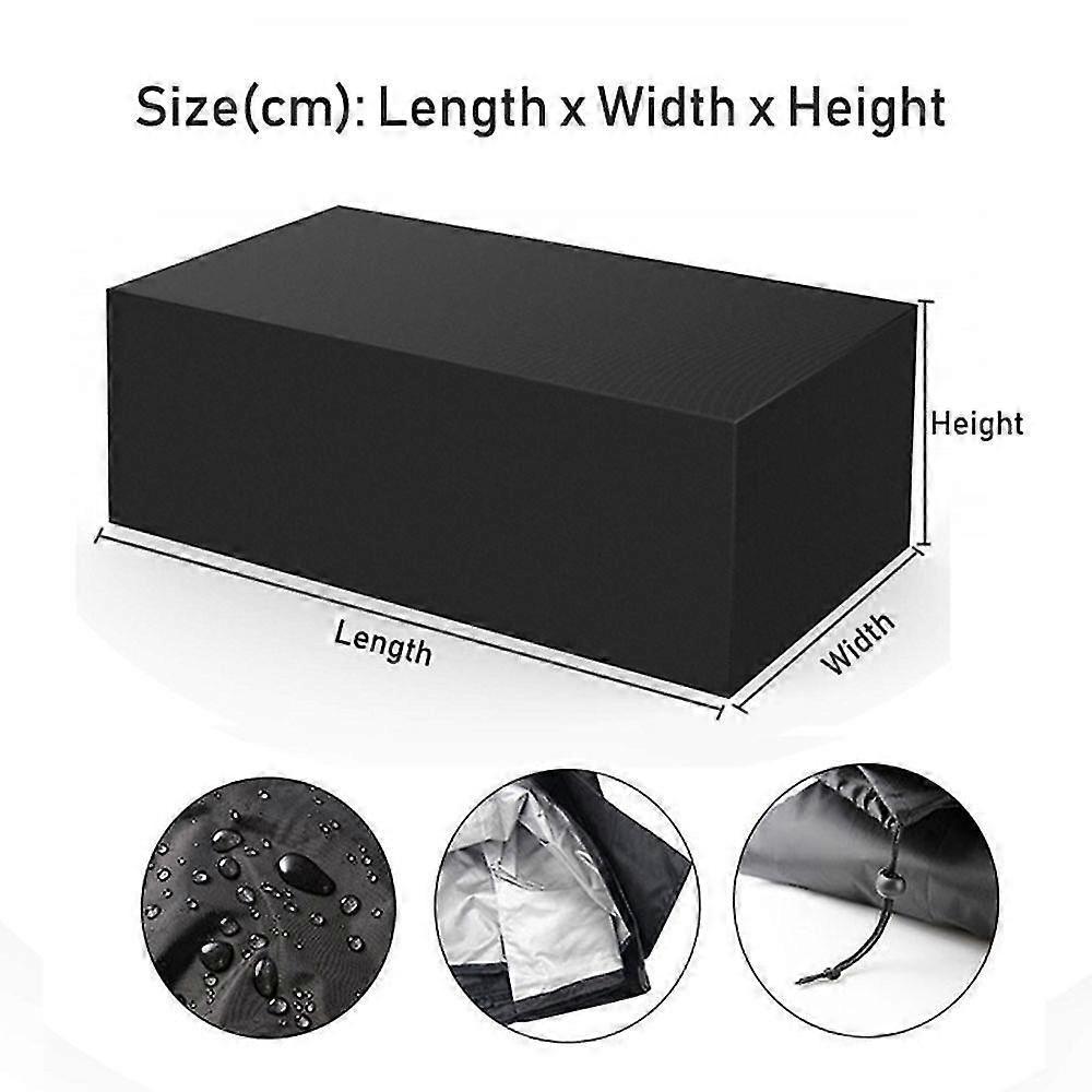 120*120*74CM  Heavy Duty Waterproof Patio Sofa