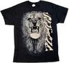 Santana Mens T Shirt First Album Lion 100% US Import Carlos Santana