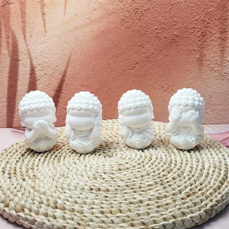 Religious Statue Silicone Candle Molds for Candle Soap Chocolate Candy Fondant Making Cement Gypsum Silicone Molds