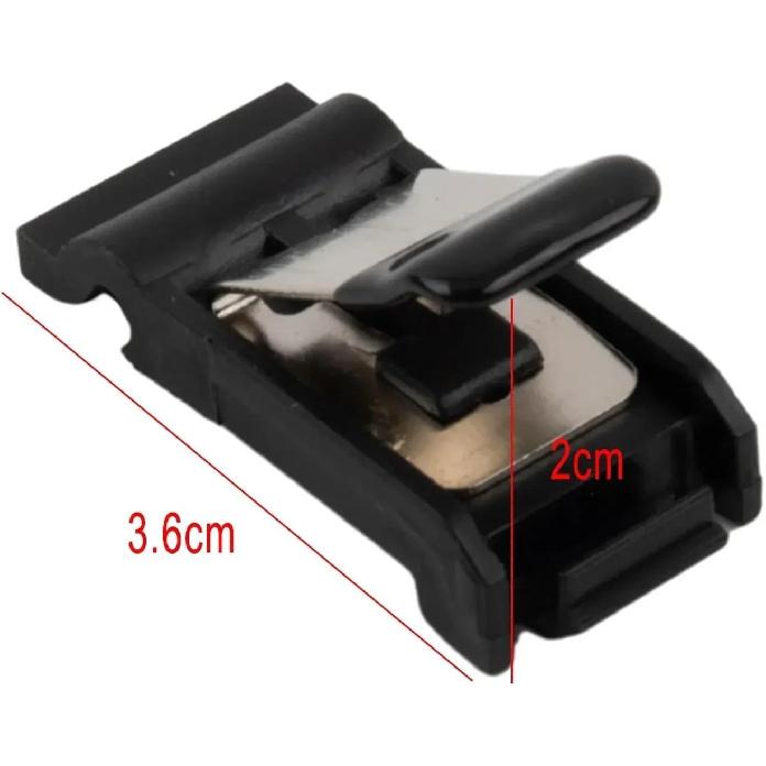 Door Cover Release Clip For Toyota For RAV4 2019-2021 Gas Cap Fuel Lid Spring Clips 1921RAV-35040 Clip-On Door Lid Clamp ABS