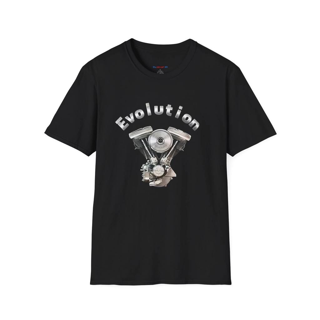Harley Evolution Unisex Softstyle T-Shirt