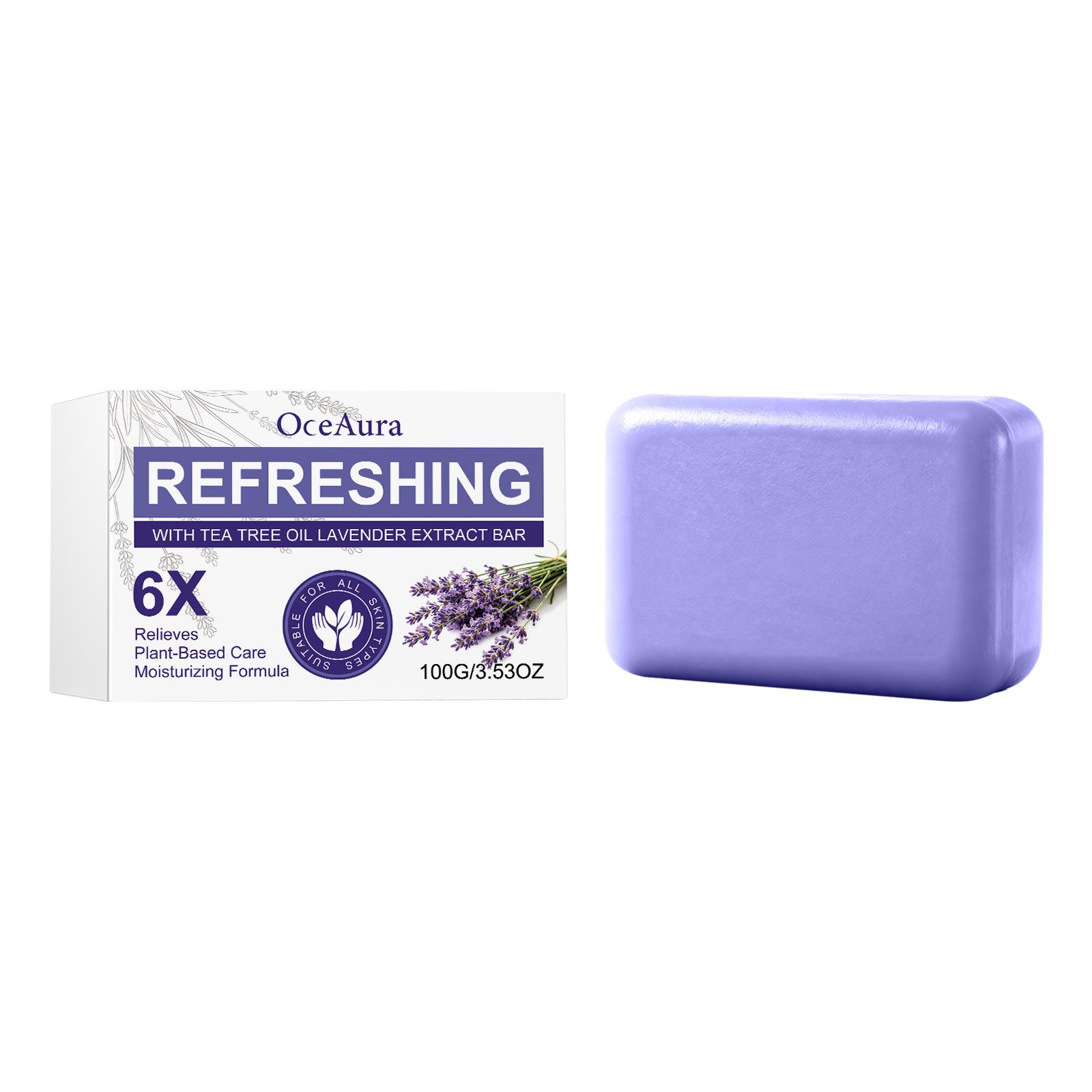 OCEAURA Plant Extract Refreshing Body Soap - Cleansing, Moisturizing, Soothing Shower Bar