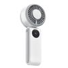 Handheld Cooling Fan with Semiconductor Cooling, Turbo Wind, Foldable 5-Speed, Portable for Outdoor/Office Neck Fan Rechargeable