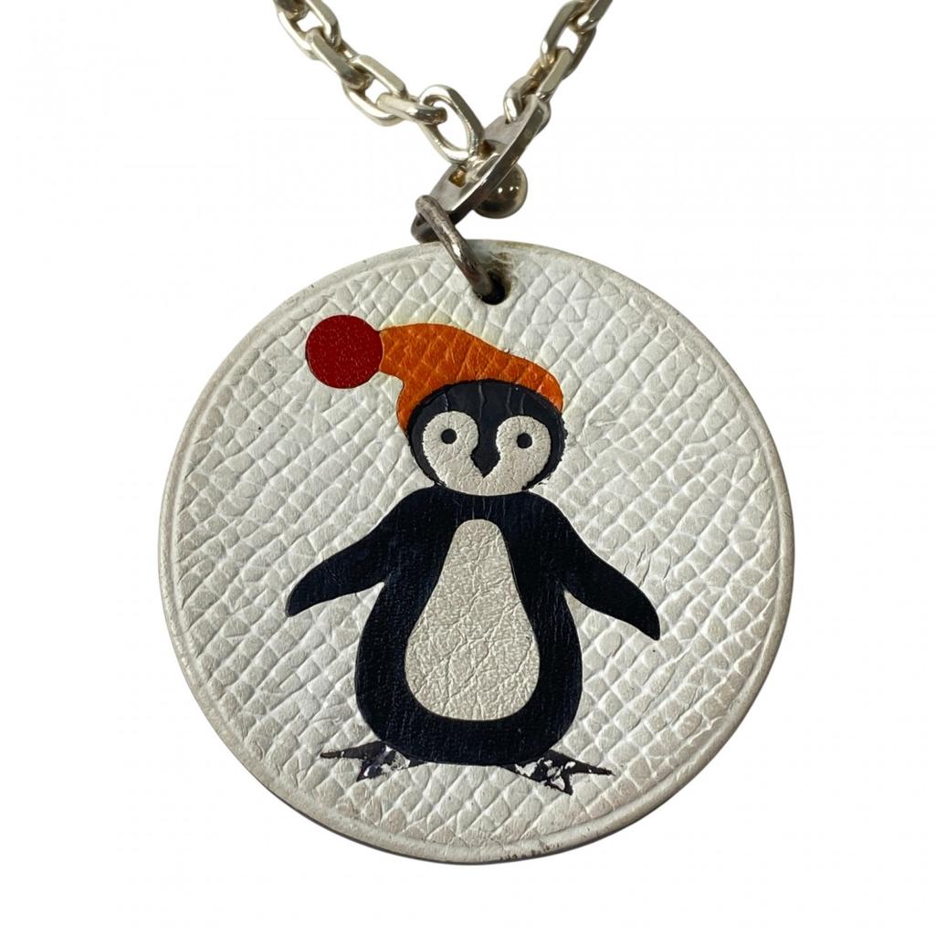 Used HERMEScharm multicolor leather/Silver925 Women