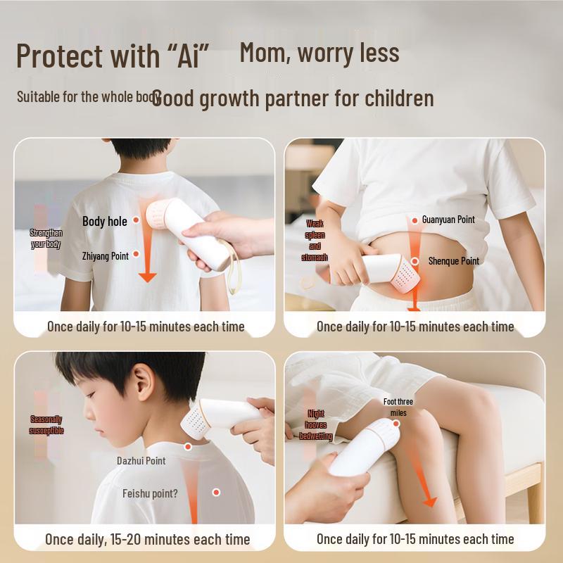 Ai Xiutang Bianstone Moxibustion Massage Stick CN Plug (adapter Included)