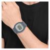 Casio DIGITAL Series - Square Fashion Trend Sports Quartz Movement Resin Strap Japanese and Korean Watch Men's Watch Gray Dial W-218HC-2AV