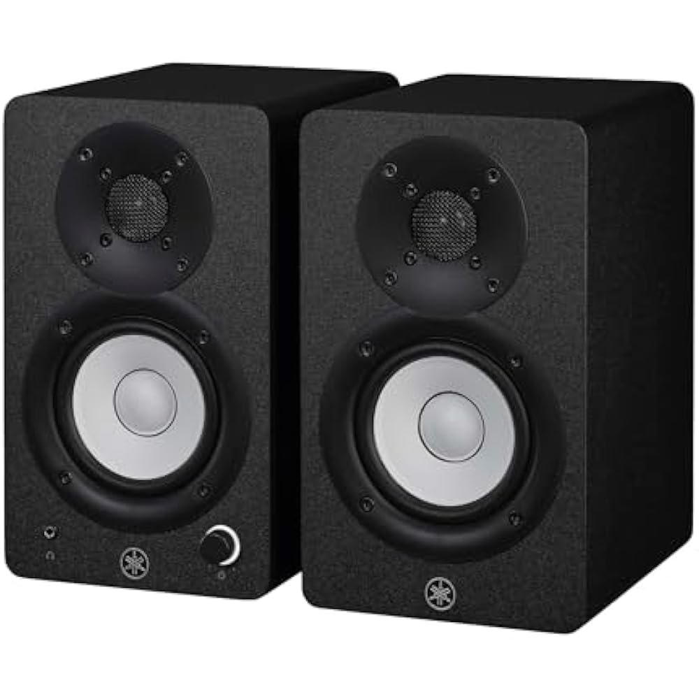 Yamaha YAMAHA Powered Studio Monitor Speaker Pair Compact Black HS3