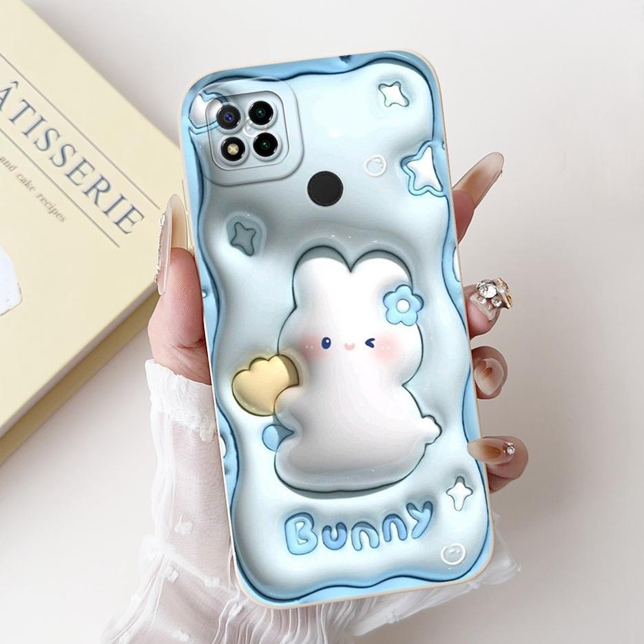 Für Xiaomi Redmi 9C Hülle Niedliche Panda Cartoon Abdeckung Stoßfest Weiche TPU Handyhülle Für Xiaomi Redmi 9C NFC Redmi9C Rückabdeckung Taschen