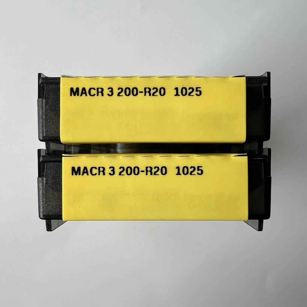 MACR3200-R20 1025 / Industrial indexable Carbide Inserts 10 Pcs