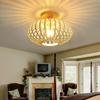 Light Fixture Ceiling Pendant Shade E27/E26 US Adapter Flush Mount Bamboo