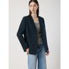 Cc Collect Linen Blend Collarless Jacket C252msf032