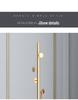 Marble Floor Standing Coat Rack - Modern Bedroom Hanger