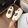 Non-Slip Fleece Fur Shoes Warm Winter Shoes Fashion Children Flat Shoes  Kids