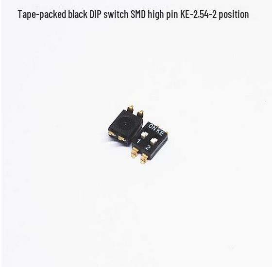 DIP Switch 2.54mm Pitch 1P-10P Through-Hole/SMT