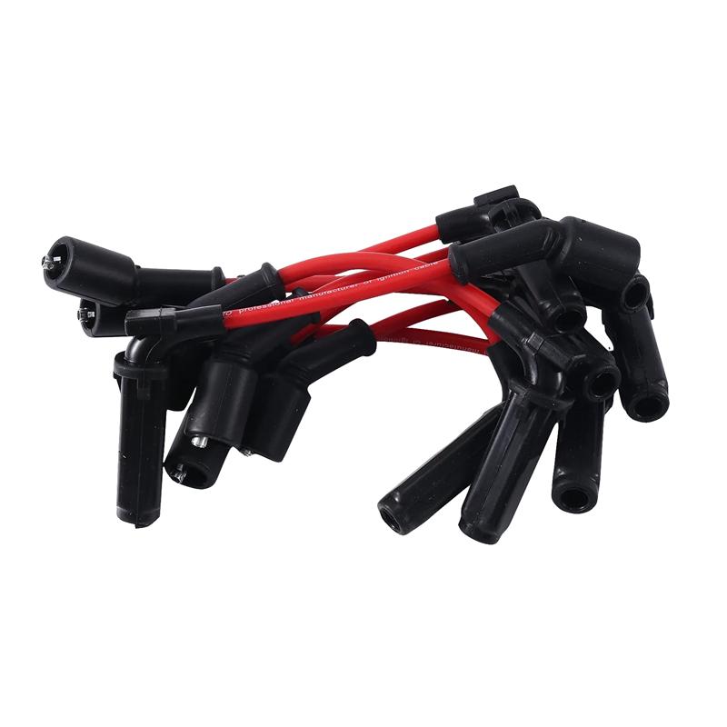 A28G-1 Set Of 8 10.5Mm Silicone Wire Igniter High Voltage Wire Body 9748RR 671-8161 For Hummer