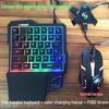Mobiles Gaming-Tastatur- und Maus-Set für Android - Chicken King Throne Edition