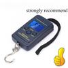 Portable Digital Hanging Scale with LCD Display, 40kg Capacity, Battery Operated