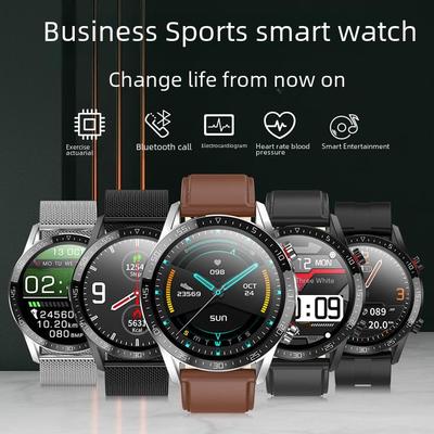 Nuovo braccialetto intelligente L13 con frequenza cardiaca, ECG, pressione sanguigna, monitoraggio dell'ossigeno e funzione di chiamata Bluetooth.