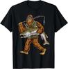 King Salmon Fishing Trout Hunting Bigfoot Fishermen Gift Unisex T-Shirt