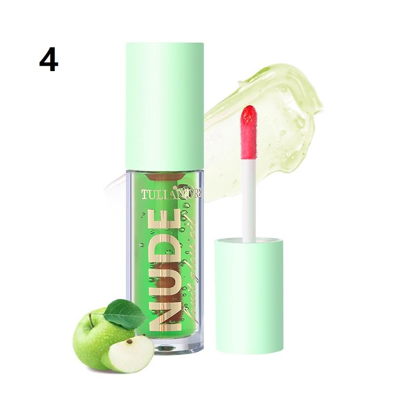 

Nude Lip Gloss, Mirror Pearl Lip Gloss, Moisturizing Candy Lip Stain, 4 Natural Shades, Sheer Lip Oil For Bare-Face Makeup