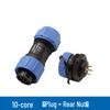 Weipu SP17 4-Pin Aviation Plug Mating Nut Socket Set, IP67 Waterproof Connector