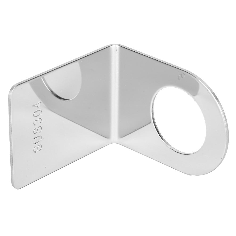 Household Wall‑Mounted 304 Stainless Steel Soap Bottle Rack Hanger for Bathroom Kitchen