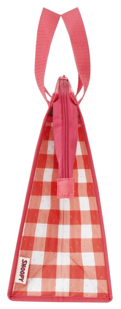 Skater Lunch x Snoopy Bag, Non-Woven Fabric, Insulated, 26.5 27cm, Ribbon, FBC1-A