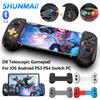 D8 Telescopic Mobile Phone Gamepad Bluetooth-Compatible5.2 Wireless Gamepad Joystick RGB Light for Android iOS PS3 PS4 Switch PC