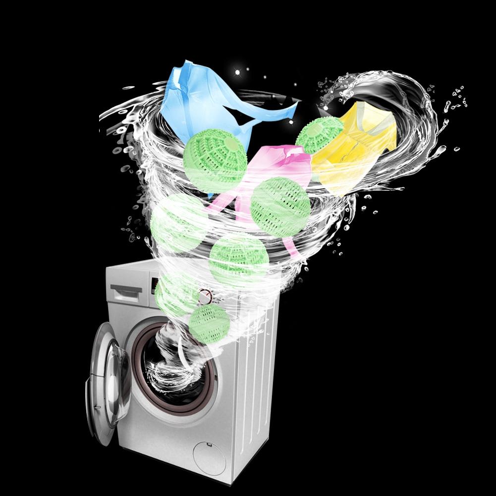 Household Magic Laundry Ball EcO Friendly Cleaning Washing Ball Clothes Cleaning Tool(Green)