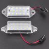 2Pcs LED License Number Plate Light For Mitsubishi 2003-2017 Lancer & 2007-2016 Evo Evolution X Tail Tag Lamps