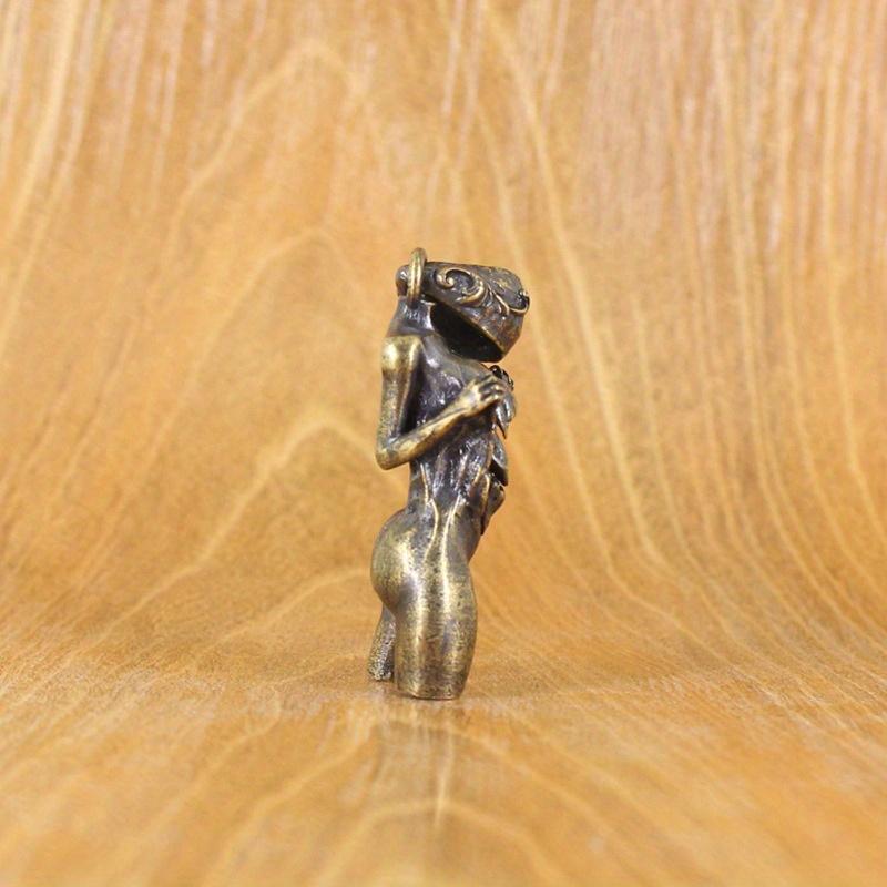 1pcs Brass Vintage Women's Pendant Necklace Pendant Jewelry Wearable Home Decoration Keychain Pendant Desktop Ornament Car Pendant