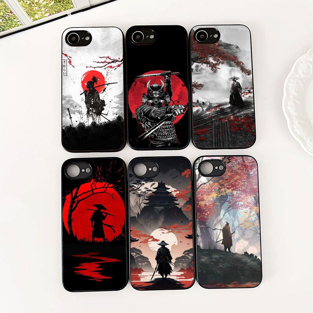 Japan Samurai Skeleton Ninja Dragon Phone Case for Apple iPhone 12 13 Pro Max Mini ProMax X XR Air XS 12Pro 13Pro Cover