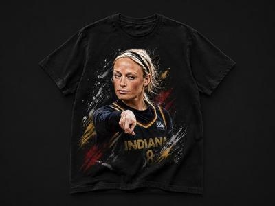 Retro Sophie Cunningham Point Signature Basketball Tee, Signature Point Basketba