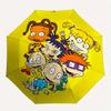 Rugrats Babies Automatic Umbrella - Foldable with 8 Iron Ribs, Portable for Outdoor, Gift, Outdoor Umbrell, Playful Accessory, Durable High