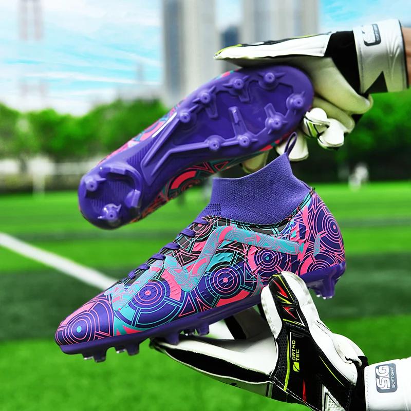 Heiß verkaufte Unisex-Sneaker Jugend Rasen Rutschfest Herren Damen Fußballschuhe Erschwinglich Langlebig Erwachsene Professionelle Fußballschuhe